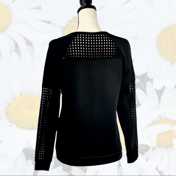 Fabletics Black Tilly Neoprene Dream Sweatshirt - Picture 5 of 16